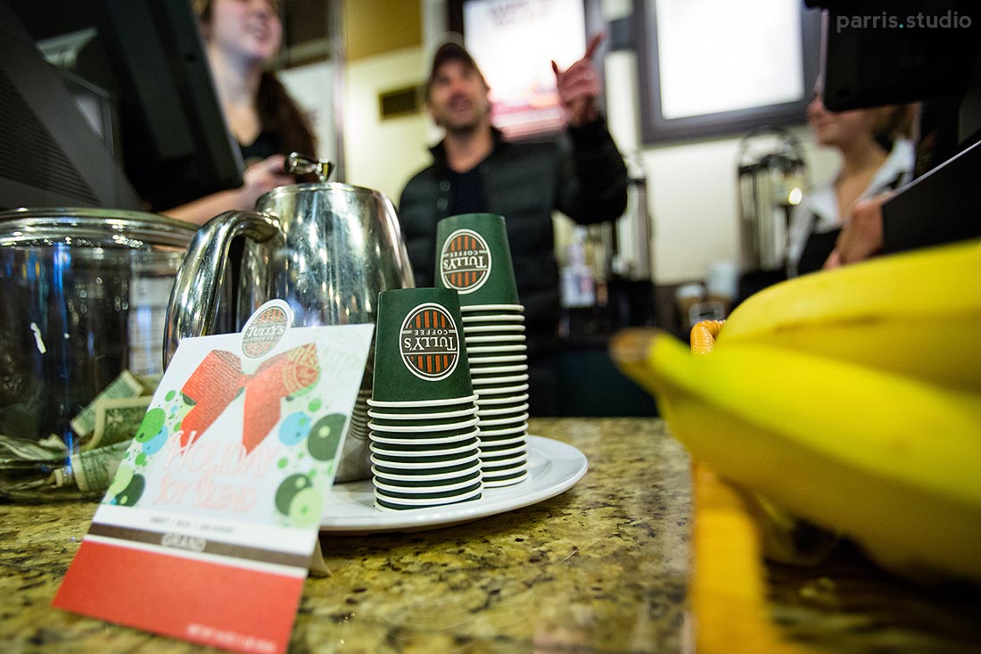 Patrick Dempsey and Tully's Coffee