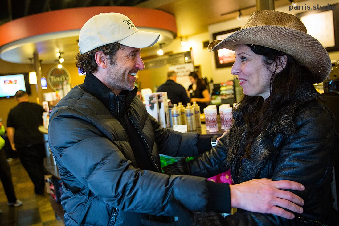 Patrick Dempsey and Tully's Coffee