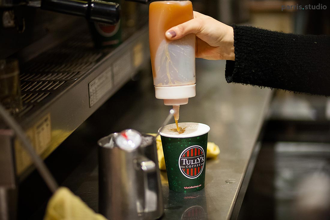 Patrick Dempsey and Tully's Coffee